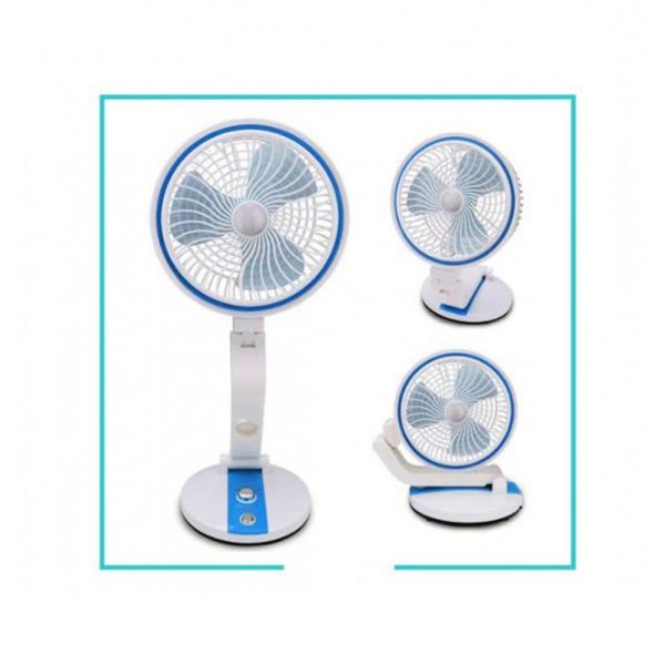 Multifunction Rechargeable Folding Fan with Light