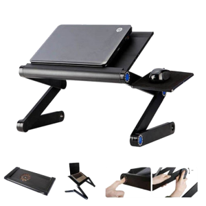 T9 Multifunctional Folding Laptop Table