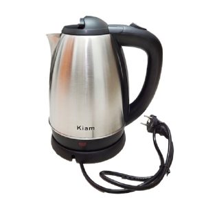 Kiam Electric Kettle Stainless Steel 2.8 Ltr 