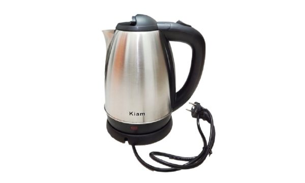 Kiam Electric Kettle Stainless Steel 2.8 Ltr 